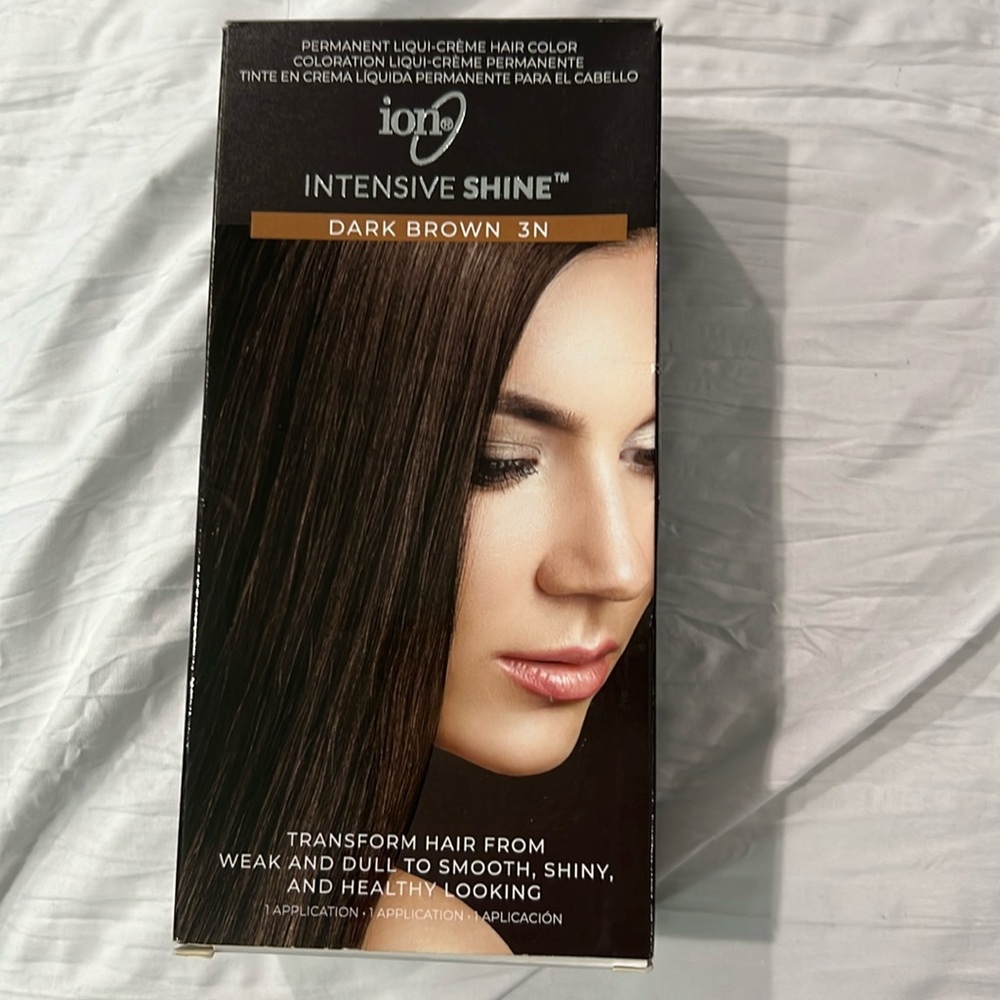 (2) ION dark brown 3N Hair Color,